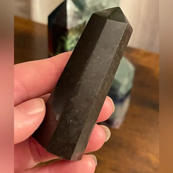 Genuine black tourmaline PROTECTION towers - Picture 5 of 6